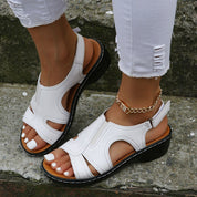 Women Retro Orthopedic Sandals White Women Sandals