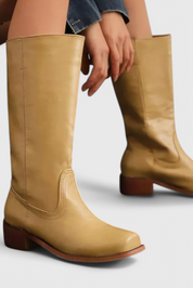 Grace Modern Classic Leather Boots – All-Season Comfort & Style Boots