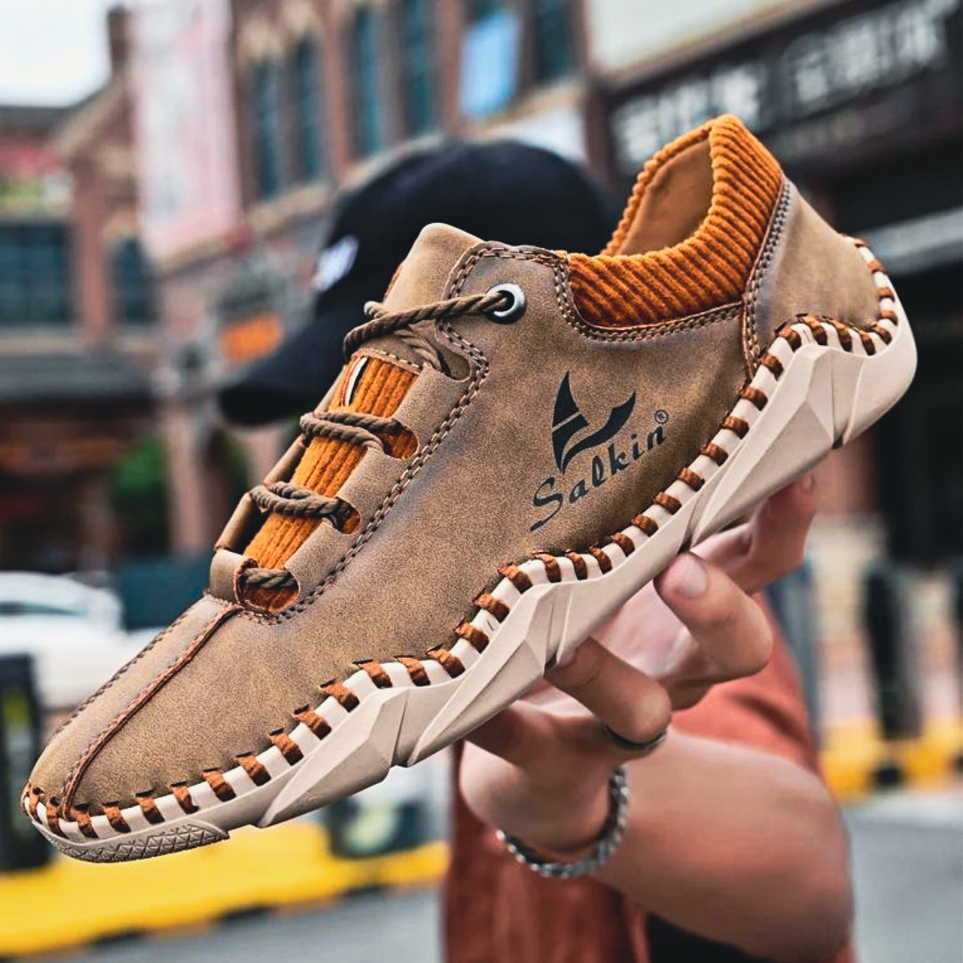 The Salkin™ Genuine Leather Italian Shoes Shoes