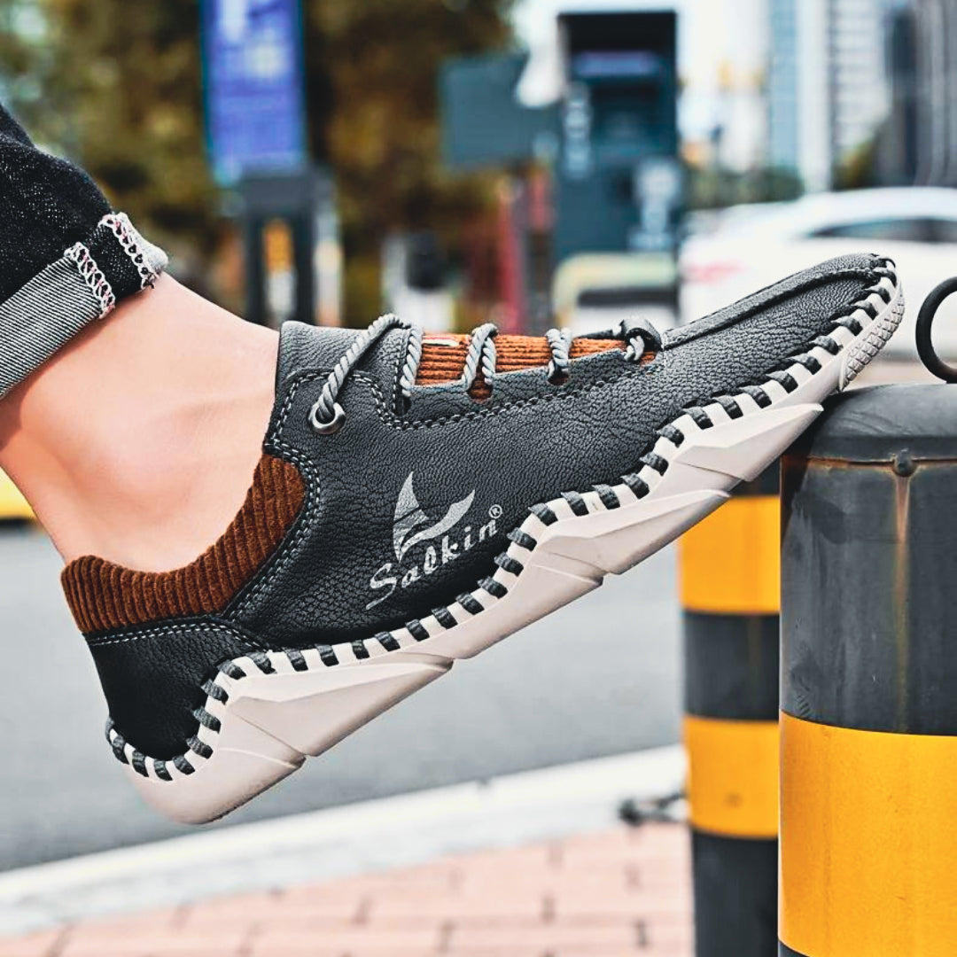 The Salkin™ Genuine Leather Italian Shoes Shoes