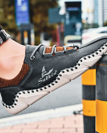 The Salkin™ Genuine Leather Italian Shoes Shoes