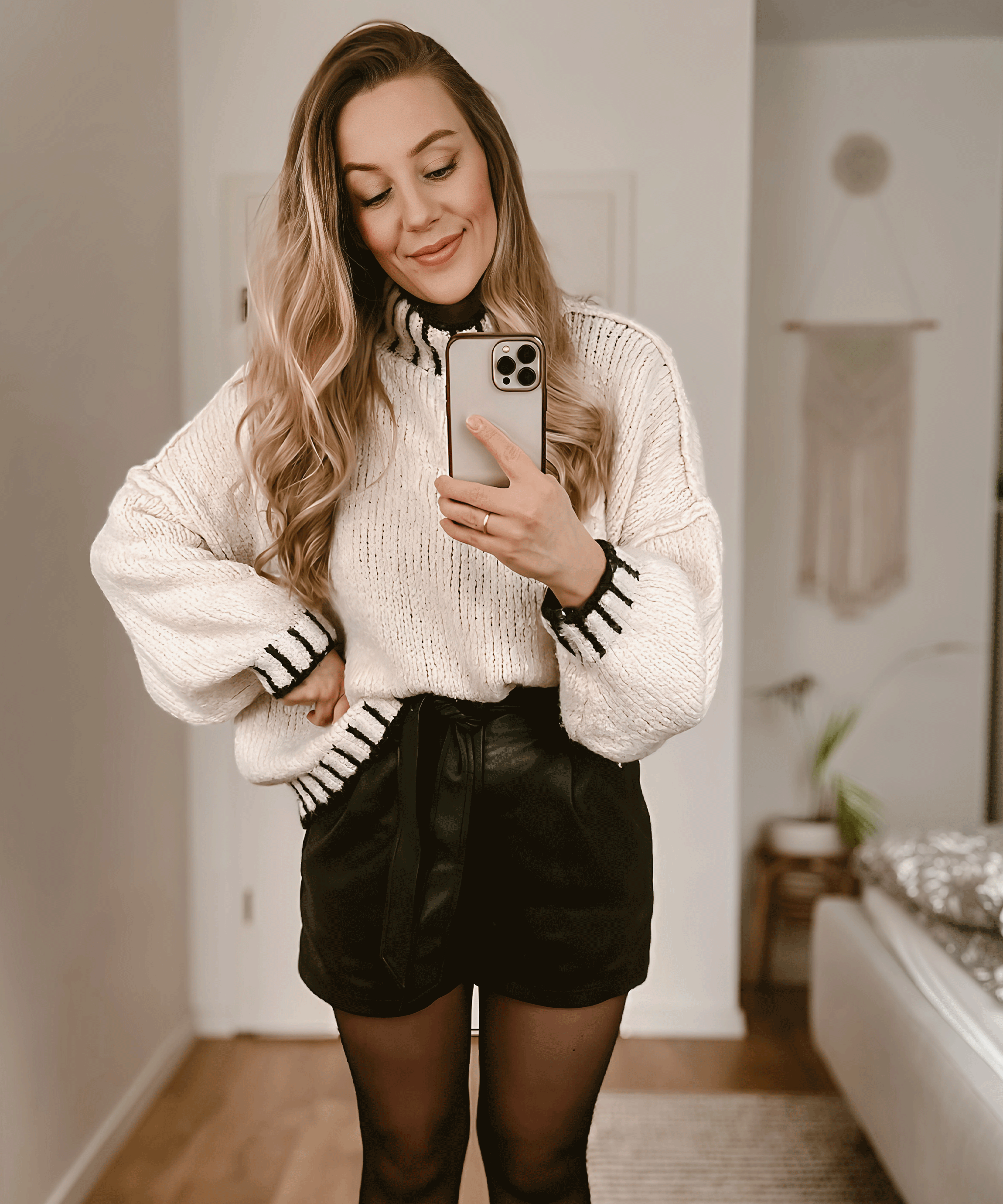 Turtleneck Knitted Pullover Sweater - OKOHOKO™ FASHION