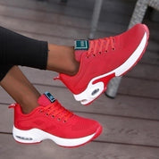Aurélia - Foot-Supportive Trainers in Unique Colourways Red Shoes