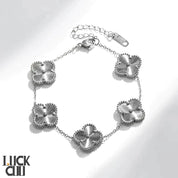 Lucky Clover Bracelet Silver Bracelets