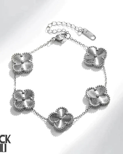 Lucky Clover Bracelet Silver Bracelets