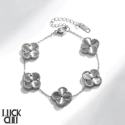 Lucky Clover Bracelet Silver Bracelets
