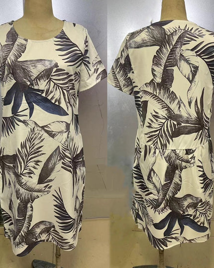 Evelyn | Dress with botanical print Dresses