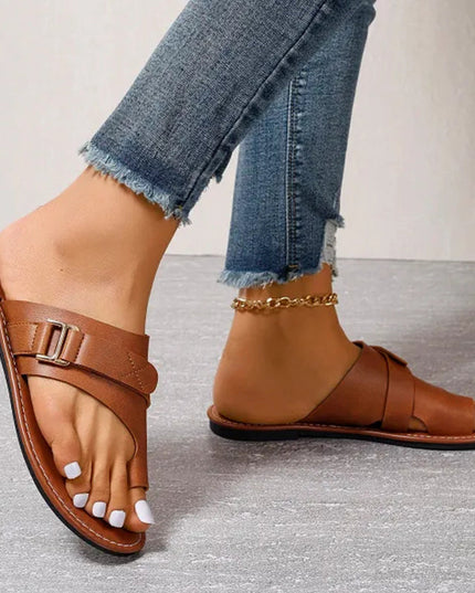 Quinn™ Lightweight Orthopedic Leather Sandals Sandals