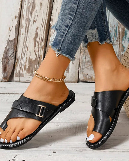 Quinn™ Lightweight Orthopedic Leather Sandals Sandals