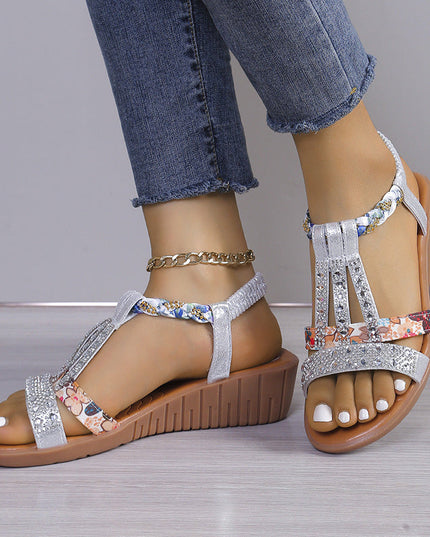 Nova™ - Crystal Orthopedic Sandals With Handmade Details