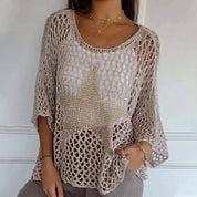 Eliza | Starry Knit Top
