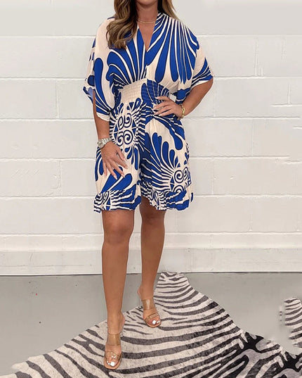 Fiona | Elegant Jumpsuit Blue Jumpsuits
