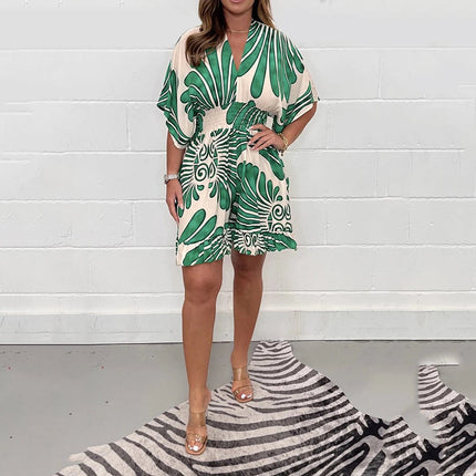 Fiona | Elegant Jumpsuit Green Jumpsuits