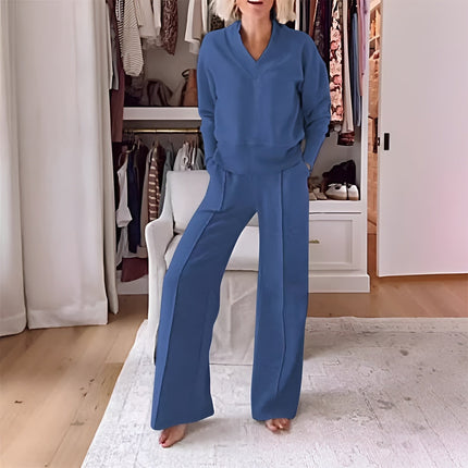 Julia | 2-piece women's tracksuit set Blue