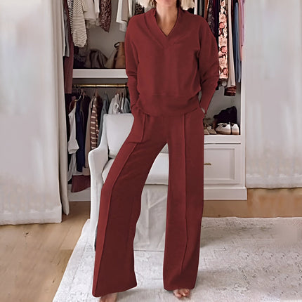 Julia | 2-piece women's tracksuit set Red