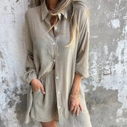 Anna | Two Pieced Set Khaki