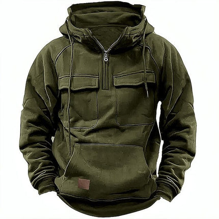 Fabio | Winter Hoodie Dark Green Hoodie