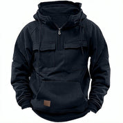Fabio | Winter Hoodie Black Hoodie