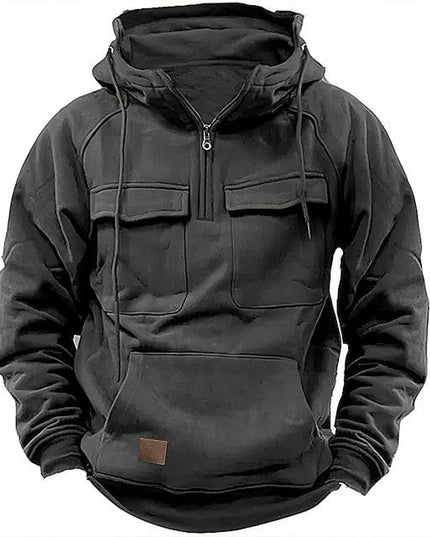 Fabio | Winter Hoodie Gray Hoodie