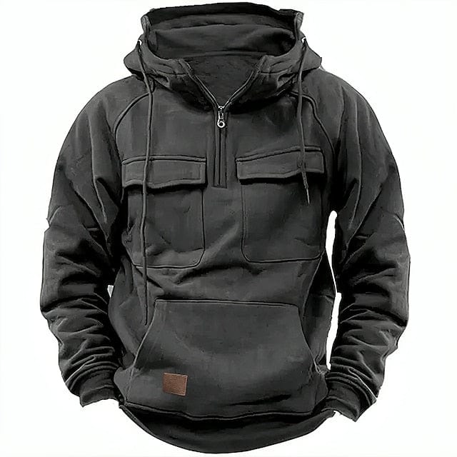 Fabio | Winter Hoodie Gray Hoodie