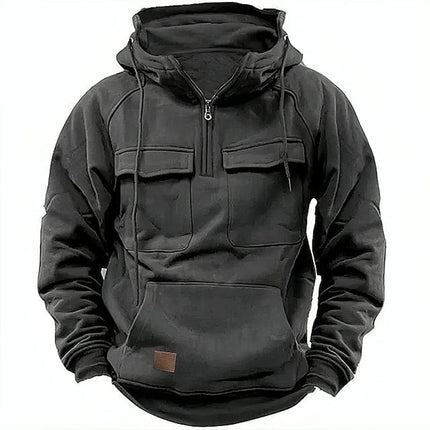 Fabio | Winter Hoodie Gray Hoodie