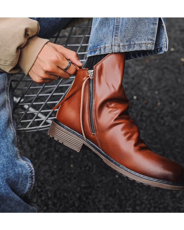 Leonardo™ - Leather Ankle Boots Boots