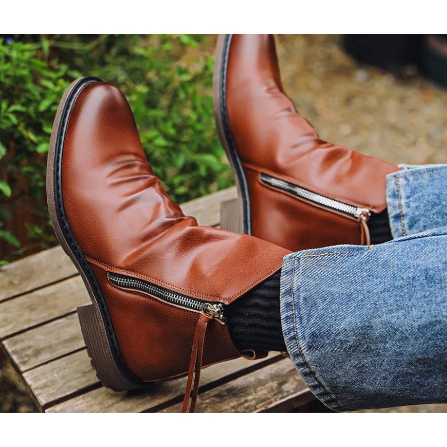 Leonardo - Leather Ankle Boots Boots