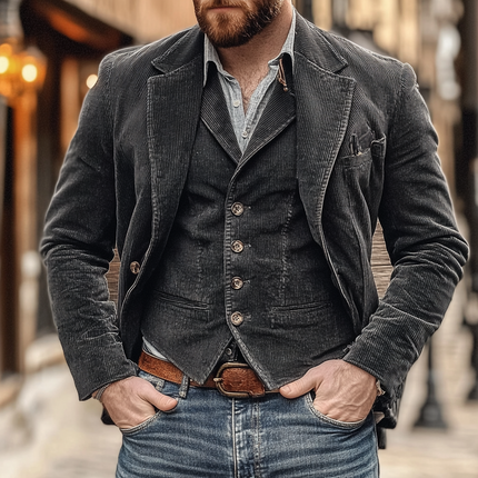 Premium Elegant Blazer Black Elegant Blazer
