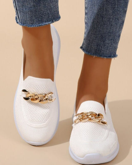 Sophie™ | Orthopedic Slip-ons White Shoes