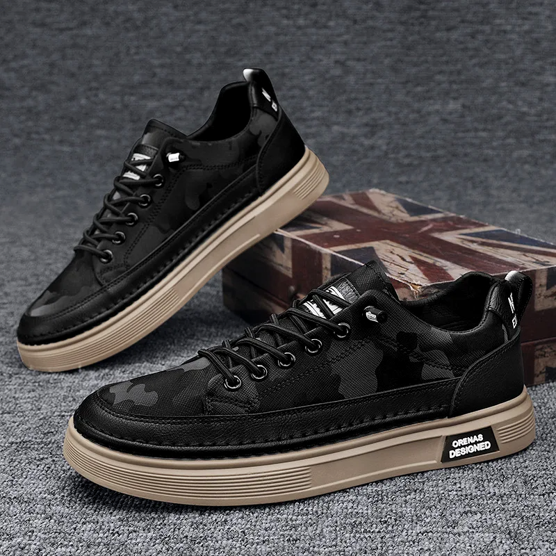 SIERRA CASUAL SHOES Ecke Montana Casual Leather Shoes