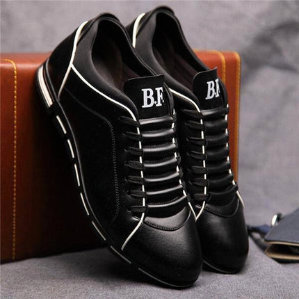 Stylish Leather Shoes Black Stylish Leather Shoes
