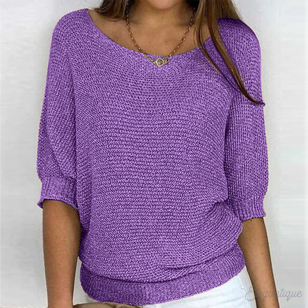Estelle | Pullover Violet