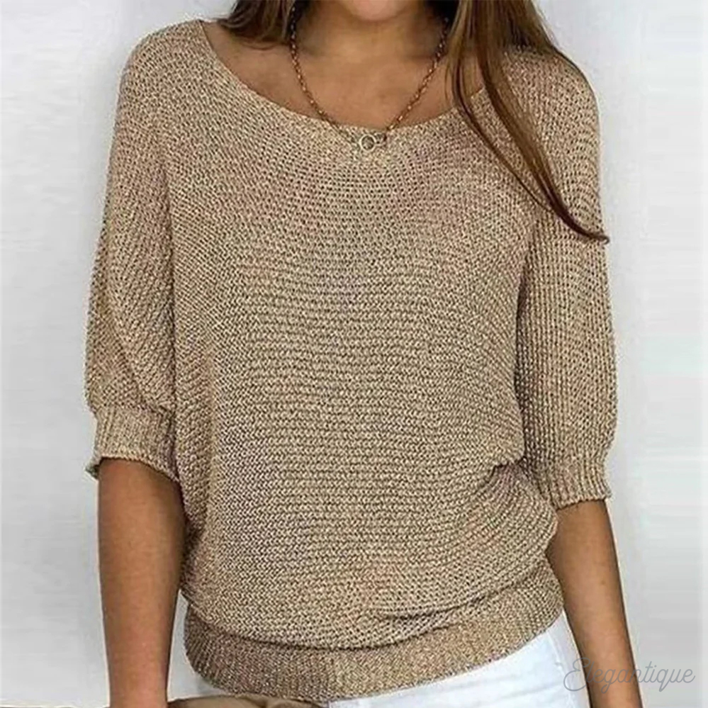 Estelle | Pullover Sand (3 still available)