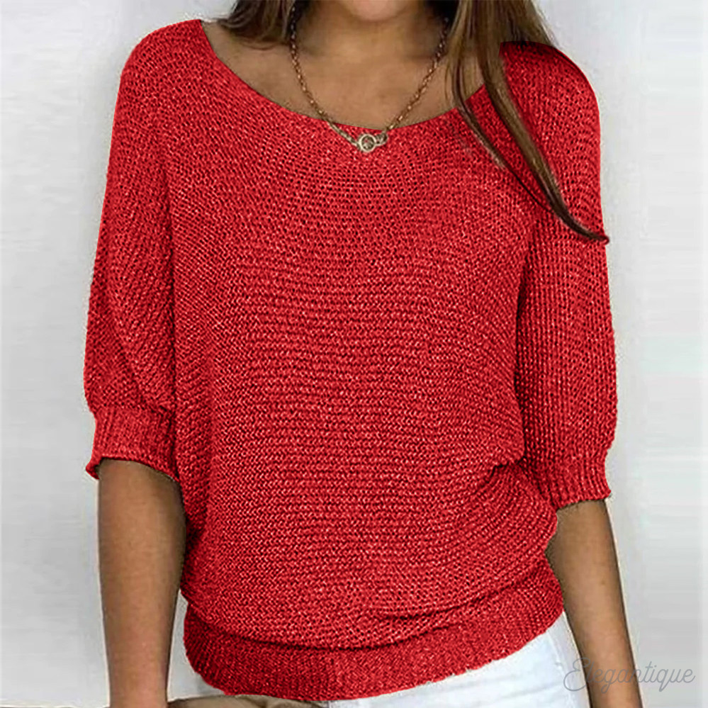 Estelle | Pullover Red