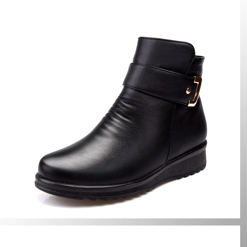 Lucy | Comfortable anti-slip boots Chaussures en cuir pour femmes
