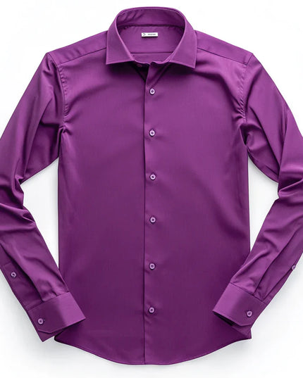 NoCrease | Wrinkle-Free Stretch Shirt Men Shirts