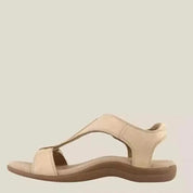 Adjustable Leather Orthopedic Sandals With Arch Support Women Sandals