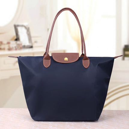 Luxury Oxford Women's Shoulder Bag Navy Blue Shoulder Bags