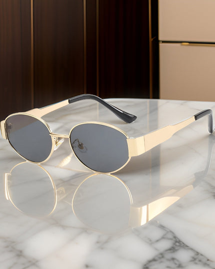 Emma | Viral sunglasses Black Gold Sunglasses