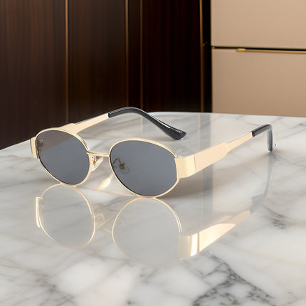 Emma | Viral sunglasses Black Gold Sunglasses