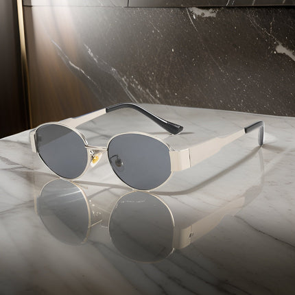 Emma | Viral sunglasses Black Silver Sunglasses