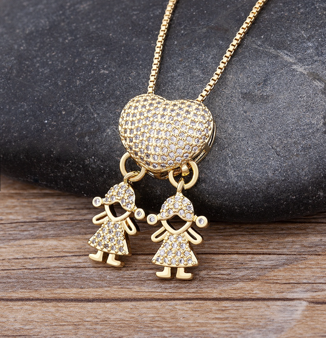Everlasting Love Necklace 2 Girls Jewellery Collection