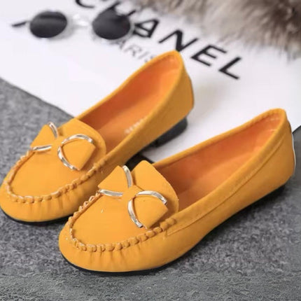 Freya™ | Classic Orthopedic Loafers Yellow Shoes & Sandals