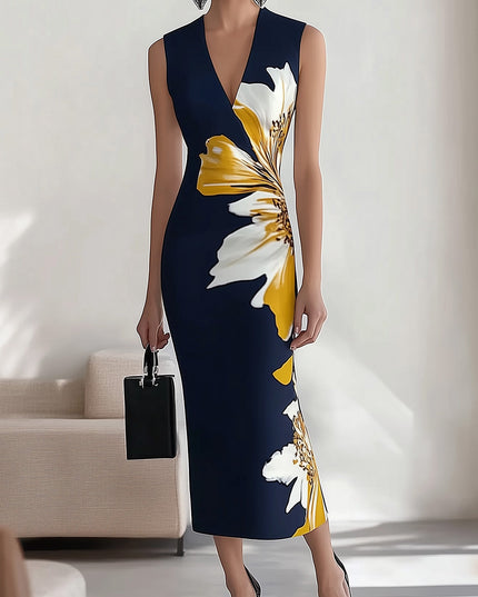 Jenny - V-Neck Sleeveless Dress dress