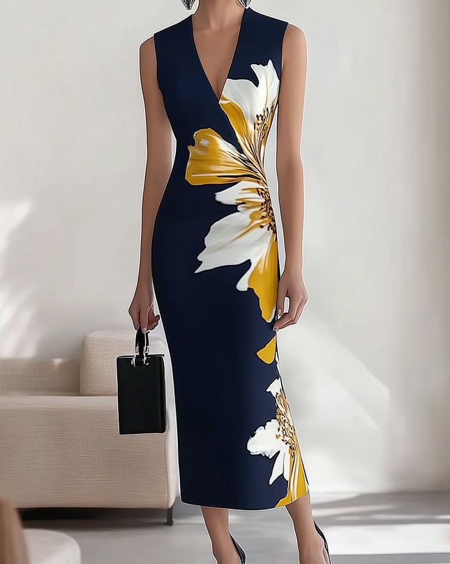 Jenny - V-Neck Sleeveless Dress dress