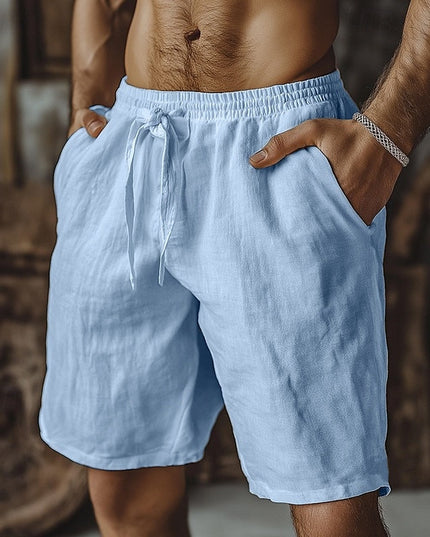 Julien Cotton Casual Shorts Blue Shorts