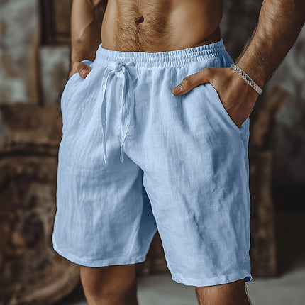 Julien Cotton Casual Shorts Blue Shorts