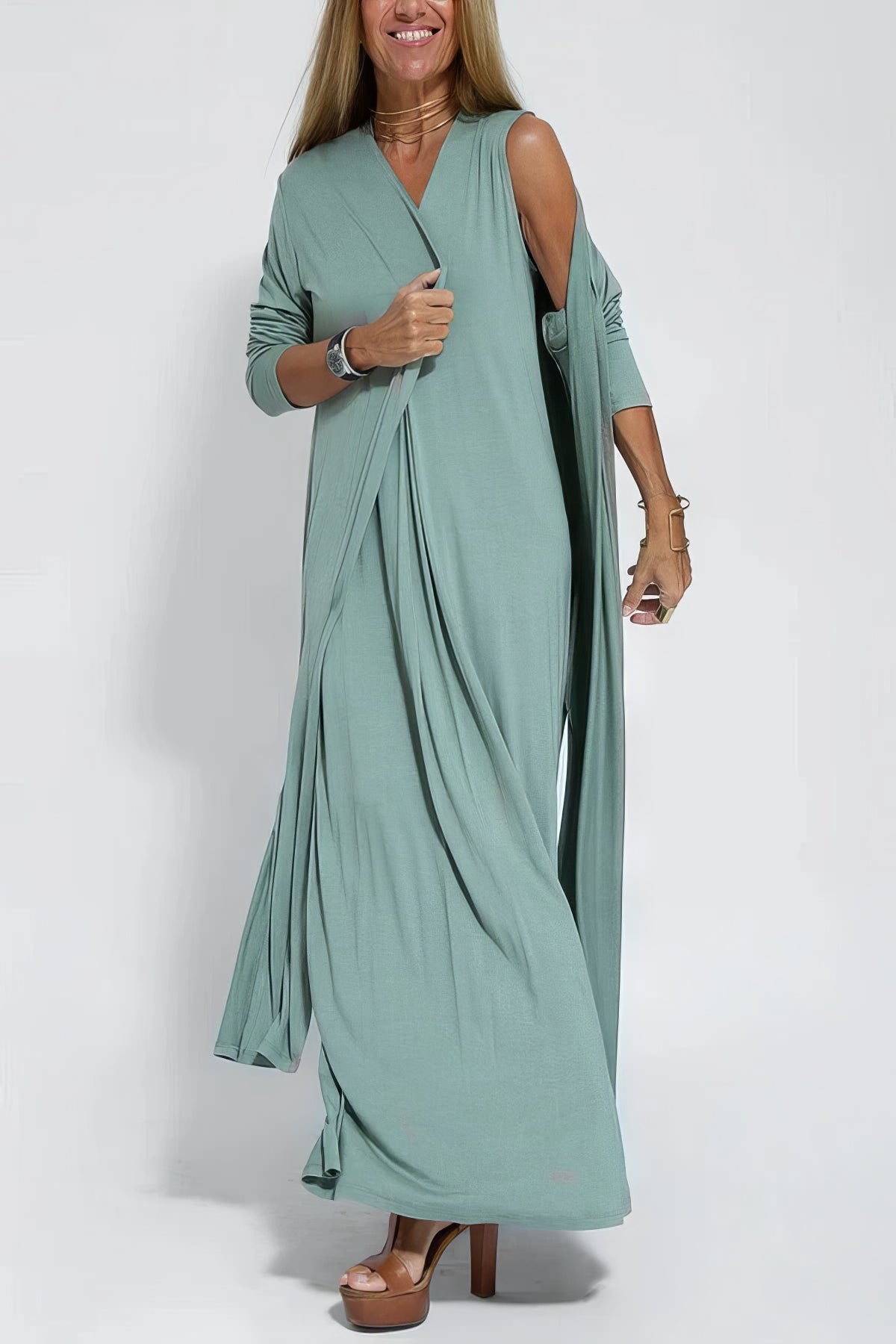 Ava | Elegant Long Dress Dresses
