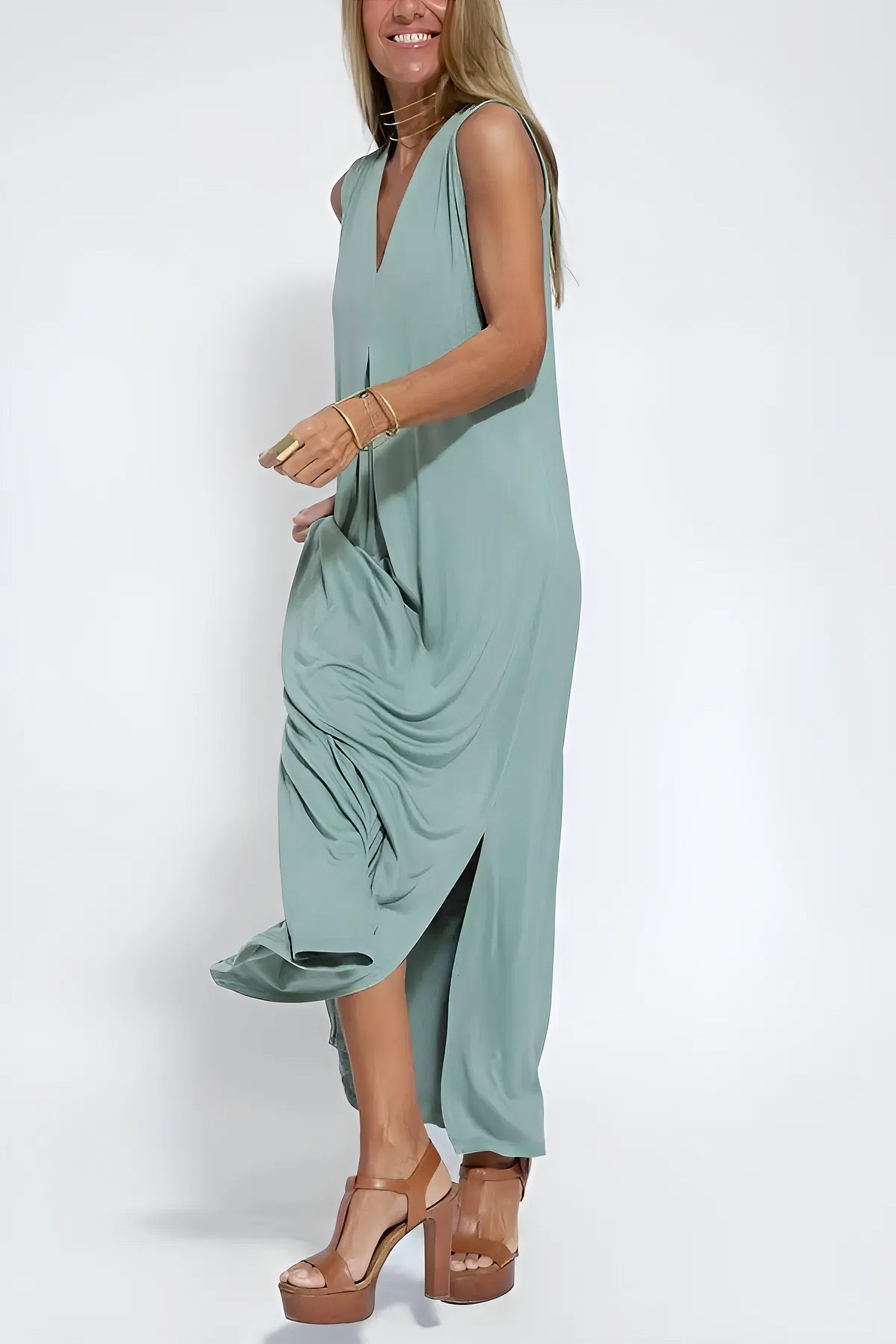 Ava | Elegant Long Dress Dresses