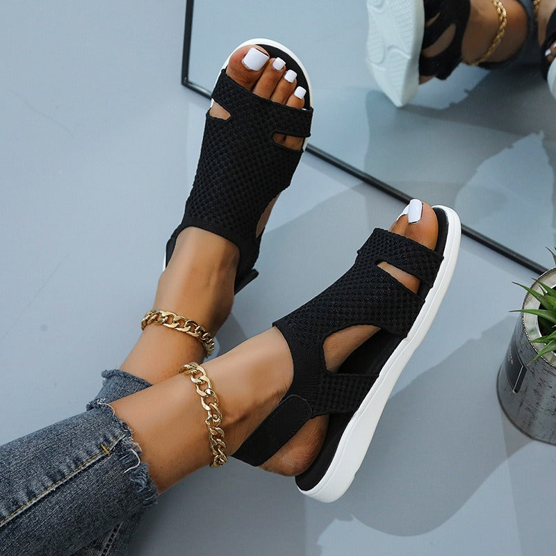 Women's Soft Orthopedic Summer Sandals Black Orthopedic Sandals